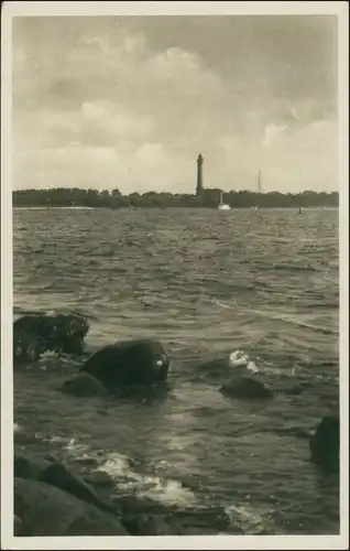 Osternothafen (Ostswine)-Swinemünde Warszów Świnoujście Leuchtturm von der Mole 1939