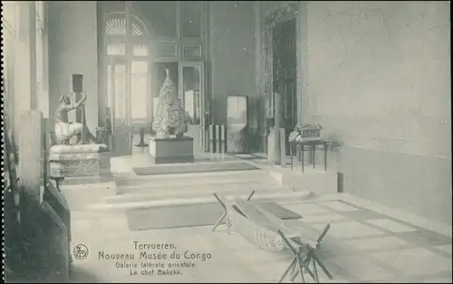 Postkaart Tervuren (Tervueren) Musee du Congo - Raum 1913