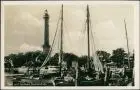 Osternothafen (Ostswine)-Swinemünde Warszów Świnoujście Leuchtturm - Segelboote 1932