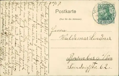 Ansichtskarte Strausberg Restaurant Rothkäppchen Bötz-See 1910