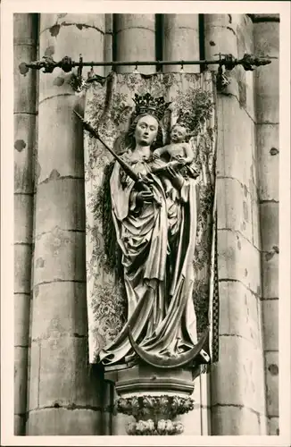 Freiburg im Breisgau Münster, Madonna in der Mondsichel, Religion Motiv-AK 1940