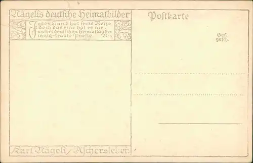 Mittenwald Panorama-Ansicht mit Haus am Hang (Nägeli Heimatbilder) 1930