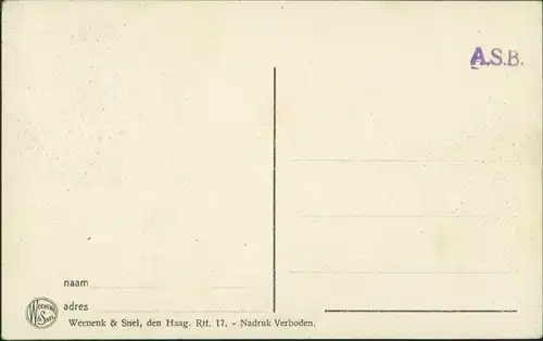 Postkaart Rotterdam Rotterdam Noordsingel bij de Bergweg 1913