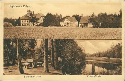Ansichtskarte Rabenau 3 Bild: Polsen Jägerhaus 1927