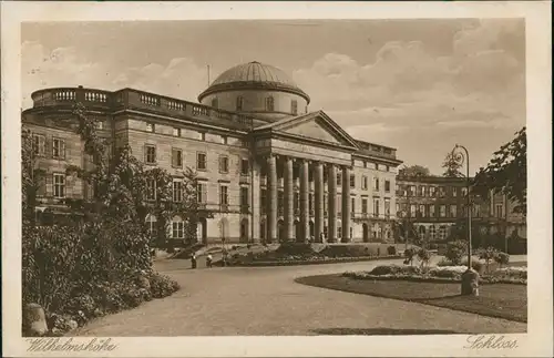 Bad Wilhelmshöhe-Kassel Cassel Schloss Wilhelmshöhe, Eingang, Park-Anlage 1920