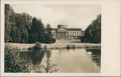 Bad Wilhelmshöhe-Kassel Cassel Schloss Wilhelmshöhe, Mittelbau, Gartenseite 1930