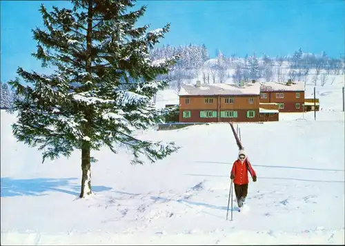 Mariasorg-Sankt Joachimsthal Mariánská Jáchymov Mariánská, středisko podnikové a závodní rekreace/Skifahrer 1975