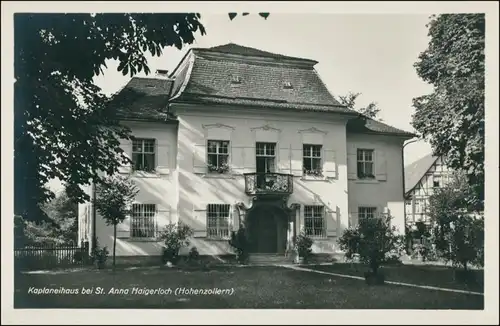 Ansichtskarte Haigerloch Kaplaneihaus 1938