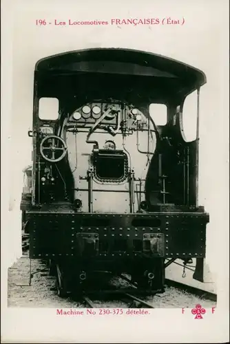 Ansichtskarte  Lokomotive Zug Francaise Machine No 230-375 1934