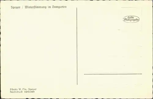 Ansichtskarte Speyer Kaiserdom Winterstimmung, Grusskarte Neues Jahr 1940