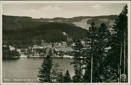 Titisee-Neustadt Titisee (Schwarzwald) aus der Vogelschau-Perspektive 1933