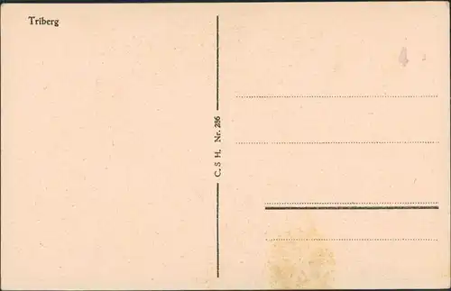 Triberg im Schwarzwald Panorama-Ansicht, Totalansicht, Blick Schwarzwald 1925