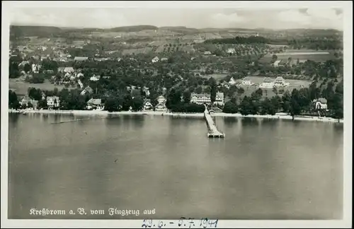 Ansichtskarte Kressbronn am Bodensee Luftbild 1931