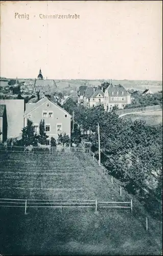Ansichtskarte Penig (Mulde) Chemnitzerstraße 1909