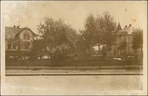 Postcard Wamberk Vamberk Blick auf die Stadt 1924