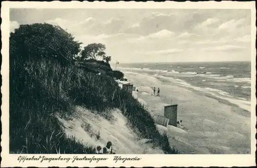 Postcard Henkenhagen Ustronie Morskie Uferpartie 1934