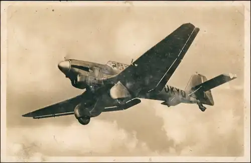 Ansichtskarte  Sturzbomber Junkers Ju 87 1940