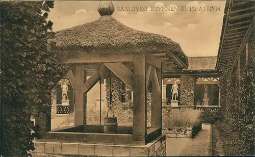 Bad Homburg vor der Höhe Römer - Kastell Saalburg Offiz. Postkarte (in römisch) 1910