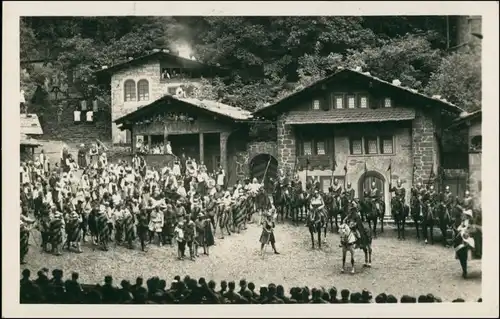 Ansichtskarte Interlaken Tellfestspiele - Freilichtbühne 1933