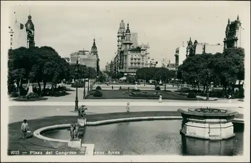 Foto Buenos Aires Plaza del Congreso 1932 Privatfoto