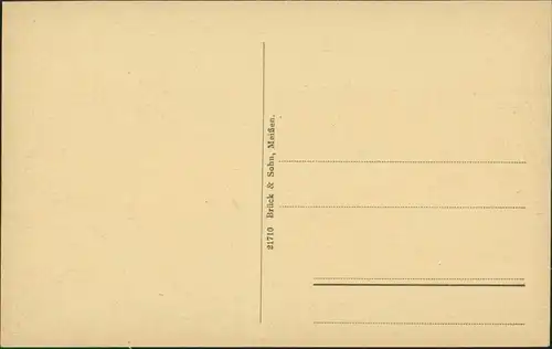 Ansichtskarte Hintergersdorf-Tharandt Thalmühle 1918