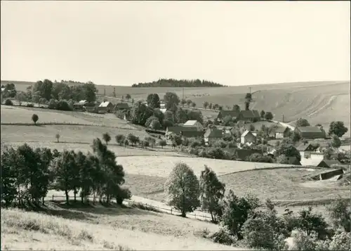 Ansichtskarte Oberweißbach Totale 1954