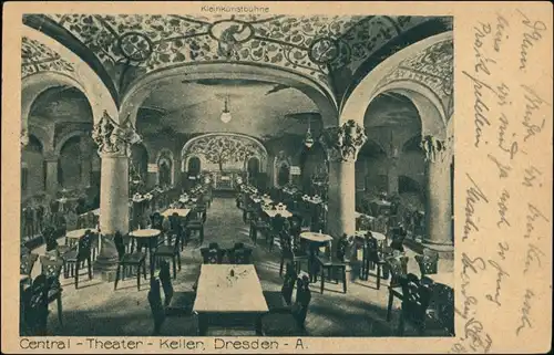 Innere Altstadt-Dresden Central Theater Keller - Kleinkunstbühne 1926