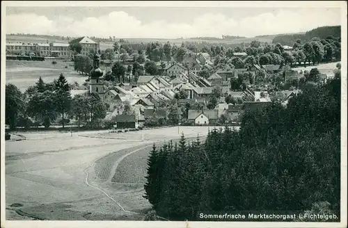 Ansichtskarte Marktschorgast Partie an der Stadt 1935