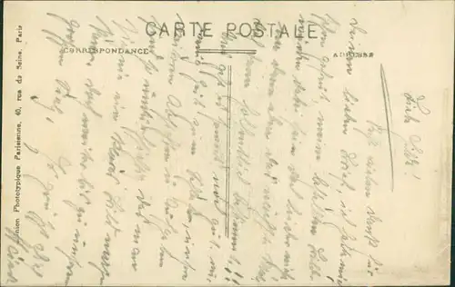 CPA Bertincourt Grande rue 1912