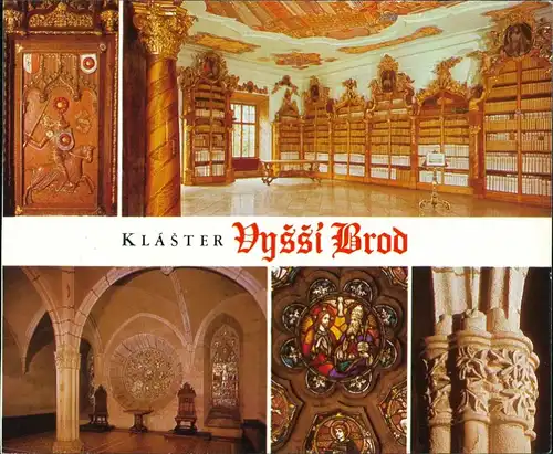 Hohenfurt Böhmen Vyšší Brod Klášter Vyšší Brod/Kloster 1980