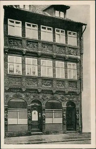 Ansichtskarte Wernigerode Altes Gerlitzsches Haus 1954