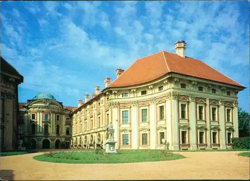 Postcard Austerlitz Slavkov u Brna Schloss/Zámek 1985