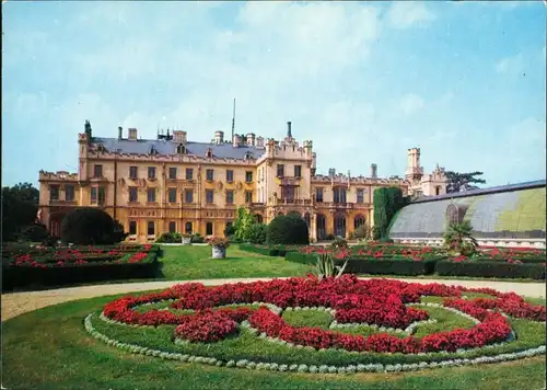 Postcard Eisgrub Lednice Zámek/Schloss mit Park 1980