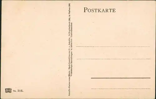 Bingerbrück-Bingen am Rhein Panorama vom Rhein, Partie am Mäuseturm 1920