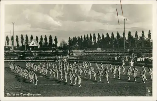 Charlottenburg-Berlin Ballet Terrassengarten Ausstellung Sblumen  Funkturm 1934