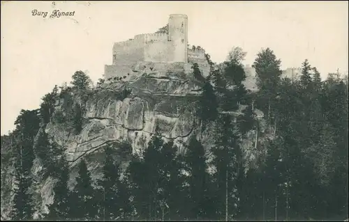 Hermsdorf unterm Kynast-Hirschberg (Schlesien) Sobieszów Jelenia Góra Berg: Kynast/Chojnik Felsen 1926