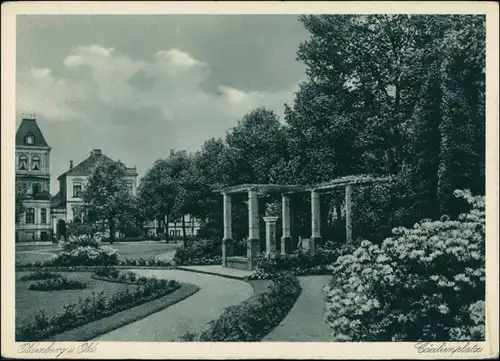 Ansichtskarte Oldenburg Cäcilienplatz 1928