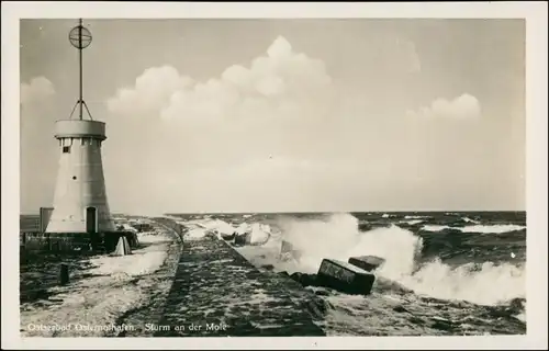Osternothafen (Ostswine)-Swinemünde Warszów Świnoujście Sturm Mole Bake 1932