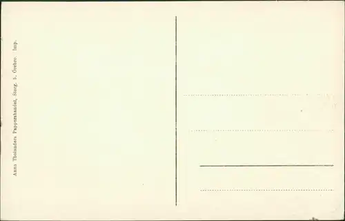 Postcard Örebro Straßenpartie 1913