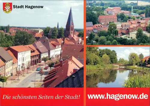 Ansichtskarte Hagenow 3 Bild: Stadtansichten 2003