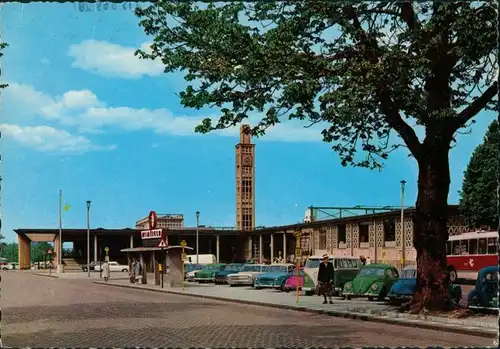 Postkaart Enschede Enschede (Eanske) Station N.S. 1969