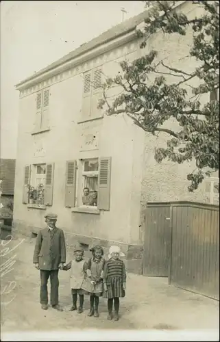 Heppenheim an der Bergstraße Straßenpartie, Haus 1925 Privatfoto