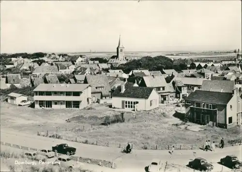 Postkaart Domburg-Veere Partie an der Stadt 1963