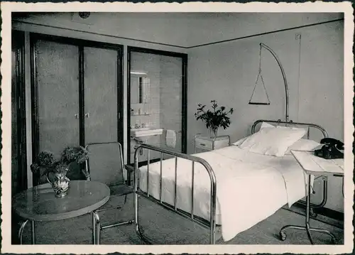 Postkaart Deinze Krankenhaus - Krankenzimmer 1961