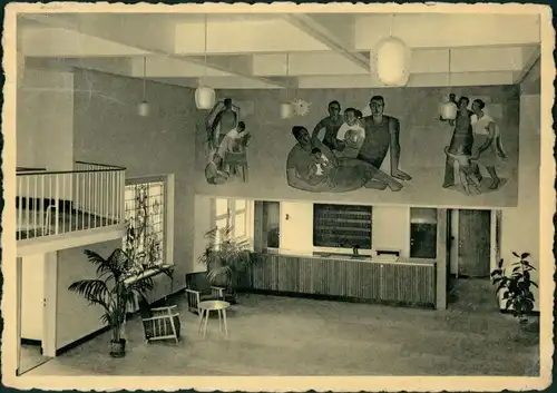 Postkaart De Haan Vacantiecentrum - Saal 1961