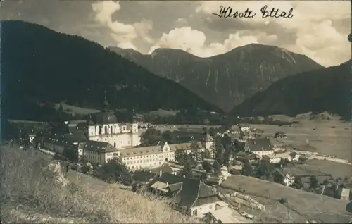 Foto Ettal Kloster 1919 Privatfoto