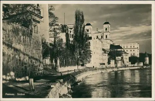 Ansichtskarte Passau Innquai - Fotokarte 1934
