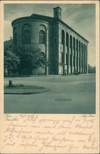 Ansichtskarte Trier Basilika - Straßenpartie 1930