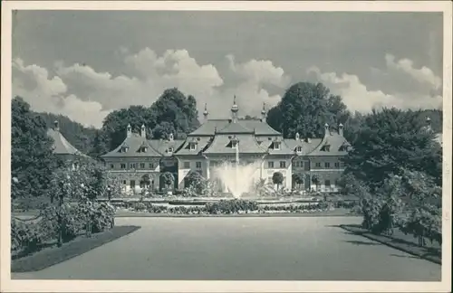 Ansichtskarte Pillnitz Schloss Pillnitz 1930