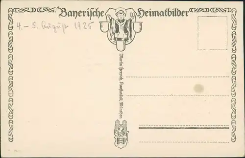 Ansichtskarte Garmisch-Partenkirchen Frühlingstrasse, Brunnen, Frau 1928